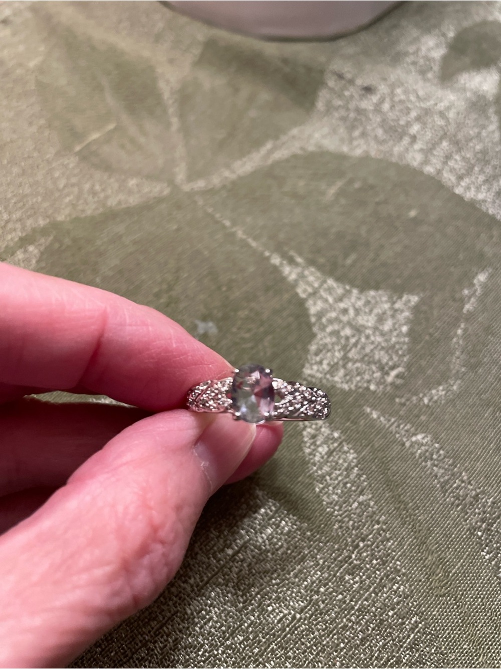 Purple Gemstone Ring